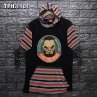 LOKAL BZERO HEROES Premium Fullprint Distro Surfing Beanie Hoodie T-shirt Size ML Local Short Sleeve