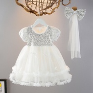 Glitter Bow Princess Dress