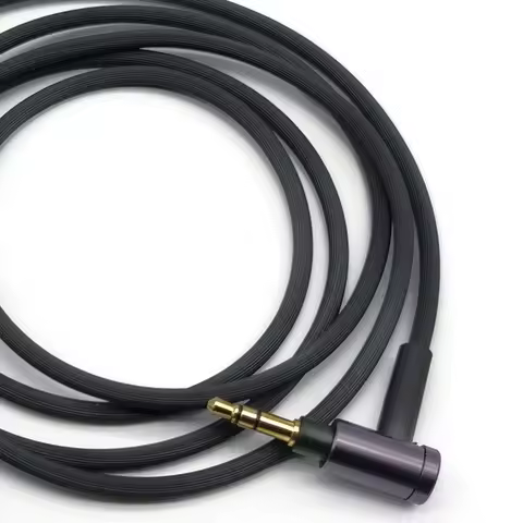 For Sony WH-1000 XM2 XM3 XM4 H900N H800 Headphone 3.5mm Audio Cable, 1.5M/4.9Ft Long (Black Without 