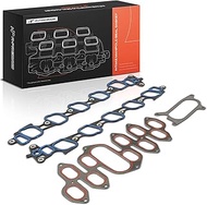 A-Premium Lower and Upper Engine Intake Manifold Gasket Set Compatible with Ford F-250/F-350/F-450/F