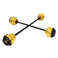 Yamaha R25 V1 V2 MT25 Front + Rear Wheel Fork Slider Star Design Motorcycle Accessories