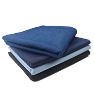 1 yard of textured cotton stretch denim fabric, thick and durable. Suitable for making handbags, hat
