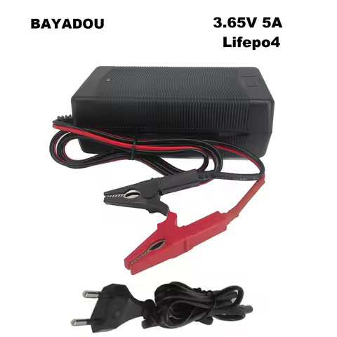 3.2V 3.3V 5A Lifepo4 Charger 1S 3.65V 3.65 Volt LFP Energy Storage Solar Iron Phosphate RV 20AH 30AH