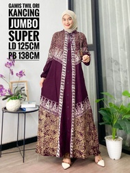 Gamis Twill  2024 Gamis twill Cap Gamis simple dan elegan