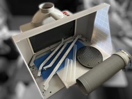 [欠火牛!] HSENG浩盛 HS-E550 LK 帶超光LED燈版 噴油箱 雙抽風機 適合高達模型制作等噴油工作