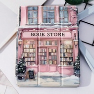 1 Pc Sakura Bookstore Tablet Case & Kindle E-Book Case Compatible With IPad 10th Generation, IPad 10