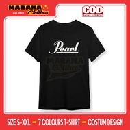 Pearl Drum Logo Music Shirt