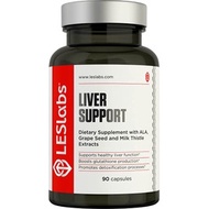 LES Labs Liver Support, Liver Cleanse Supplement for Healthy 100% original from USA