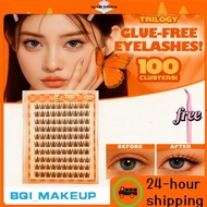 BQI MAKEUP Cluster False Eyelashes Fluffy False Eyelashes - Soft and Comfortable Artificial Fiber