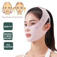 V Thin Face Bandage Chin Cheek Anti-Wrinkle Lift Up Trace No Breathable V Shape Bandage