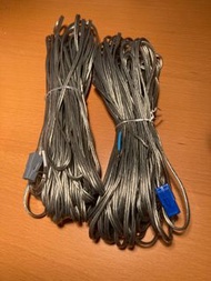 Sony 全新原廠特長 喇叭線 一對 speaker wire cord cable for 5.1 家庭影院組合 Home Theatre System / 擴音機 / Amp / amplifier / AV音響器材  ( ♻️以物易物 / swap / exchange )