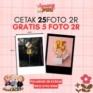 2R PHOTO PRINTING 2R POLAROID PRINTING/ 2R PRINTING/ (25 FREE = 5)