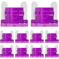 3A Low Profile Mini Fuse 3 Amp Micro Automotive Fuse 3 Amp Automatic Blade Fuse for Campers, Cars, a