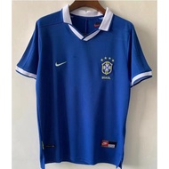 1997 Brazil Retro Soccer Jersey Football #RONALDO BRA Home Retro Football Jersey S-XXL Short Sleeve Jersey Sports Football Shirt