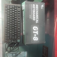 Keyboard Vortex GT 8 Smokey Edition Triple Connection (Gateron Yellow) (Used)