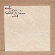 Granit 60x60 Garuda Tile Budelli Cream Glazed Polished