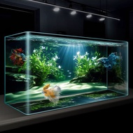 Aquatic Plant Ecological Landscaping Wallpaper HD Fish Tank Background Sticker Three-Dimensional 8K 