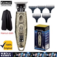 Baru Kemei KM-3298 New Metal Professional Barber Cutting Machine USB C