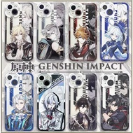 Genshin Impact Furina Game Case For OPPO Reno 13 Pro 13F 12F 11F 12 Phone Casing Silicone Soft Trans