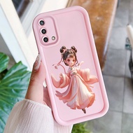 HP Phone Case for OPPO A74 A95 F19 F19s Reno 6 Lite Case Cute anime Girl Trend Pattern New Silicone 