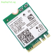 DAYDAYTO For laptop PC WiFi 6E Intel AX210  5.2 M.2 Wireless Card AX210NGW 2.4Ghz 5Ghz 6Ghz 5374Mbps 802.11ax AX200 Adapter SG