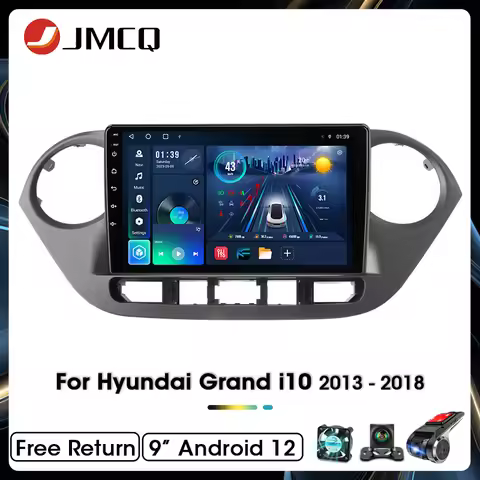 9" Car Radio For Hyundai Grand i10 i 10 2013 2014 2015 2016 2017 2018 Android12 Carplay Auto Multimi
