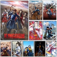 CTJ9 Historical Military Action Anime K-Kingdom Poster  Self-adhesive Art Waterproof Paper Sticker C