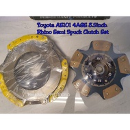 Toyota AE101 4AGE 20V 8.5inch RHINO Semi Racing 5Puck Clutch Kit set