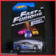 Hot Wheel Nissan Skyline R34 GTR Official Movie Merchandise 2014 Fast & Furious Collections Series S