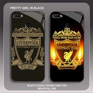 HK-56 FC Liverpool Glass Casing for OPPO Realme F7 A7 A12 F9 A12S A11K F5 A5S 2 Pro