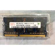 USED Hynix Korea 4GB 2RX8 PC3-10600S-9-10-F2 Laptop Memory RAM HMT351S6BFR8C H9 1117 NO AA 1129