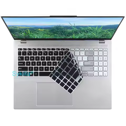 Keyboard Cover for ASUS Vivobook 16 M5602 S5602 K6602 K6604 X1605 K3601 K3605 M1603 X1603 TP3604 Sil