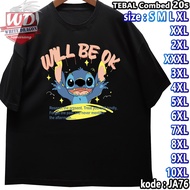 WILL BE OKE BIG SIZE T-SHIRT CODE JA76 JUMBO 2XL 3XL 4XL 5XL 6XL 7XL 8XL 9XL 10XL