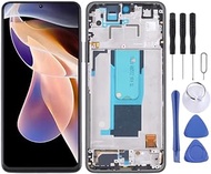 LCD Screen and Digitizer Full Assembly with Frame for Xiaomi Redmi Note 11 Pro China/Redmi Note 11 Pro+ 5G/11i/11i HyperCharge