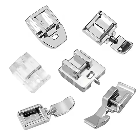 6 Kinds Zipper Sewing Machine Foot Household Sewing Machine Parts for Brother Singer janome etc 5BB5