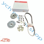 YAMAHA EGO LC / EGO LC FI 100% ORIGINAL V-BELT KIT SET V BELT DRIVE BET VBELT TIMING BELT TALI BELTI