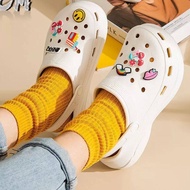 //Buy 1Pair Free 6 Jibbitzs=150฿// Crocs Classic Platform Bae Clog มี6สี รองเท้าหัวโต รองเท้าแตะผู้หญิง รองเท้าลำลอง รองเท้าสวมแบบรัดส้น รองเท้าครอส์ crocs ผู้หญิง Crocs Women รองเท้าส้นตึก รองเท้าส้นสูง 3"=7cm
