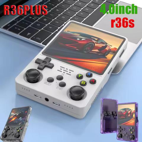 R36PLUS Handheld Game Console 4.0inch Big Screen 20000+ Games PK R36S Portable Pocket Video Player K