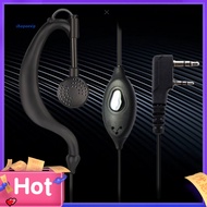 SPVPZ Radio Earpiece with Mic Clip Design High Sensitivity Good Sound Quality Over-the-ear Smooth Co