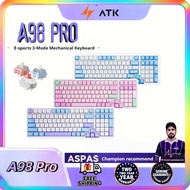 ATK GEAR A98 Pro Three mode wireless Bluetooth customized game mechanical keyboard Gaming-Exclusive