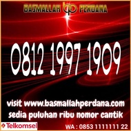 Nomor cantik simpati telkomsel 4g 5g tahun 0812 1997 1909 c034