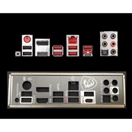 MSI B450M MORTAR MAX, B450M TITANIUM Color Rear Bezel