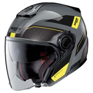 Nolan N40-5 Pivot N-Com 26 Slate Grey (Grey/Yellow) open face helmet