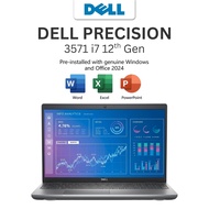 DELL PRECISION 3571 | Intel Core i7 12th Gen | NVIDIA T600 | Engineering Workstation Laptop | 2 Year