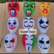 MASK MASK ANONYMOUS HACKER HELLOWEEN RUBBER MATERIAL TOPENG HACKER