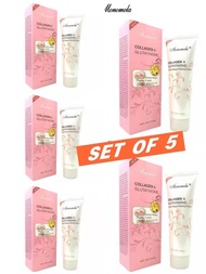 ( SET OF 5 (FIVE)  ) Monomola Collagen and Glutathione Peeling Cream Whitening