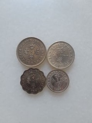 1978年香港毫幣(五仙，壹毫，贰毫，伍毫)