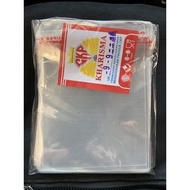 OPP plastic glue 9x9 OPP plastic/ 9x9 cm Clear OPP plastic/ + Seal (9cm x 9cm)