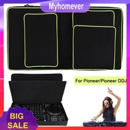 Carrying Case Shockproof Protective Case Thickened Inner Liner DJ Mixer Bag with Adjustable Shoulder