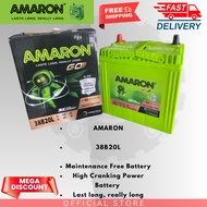 Amaron GO NS40 38B20L/ NS60 46B24L/ 2SM 75D26L/ 3SM 95D31L Maintenance Free Battery